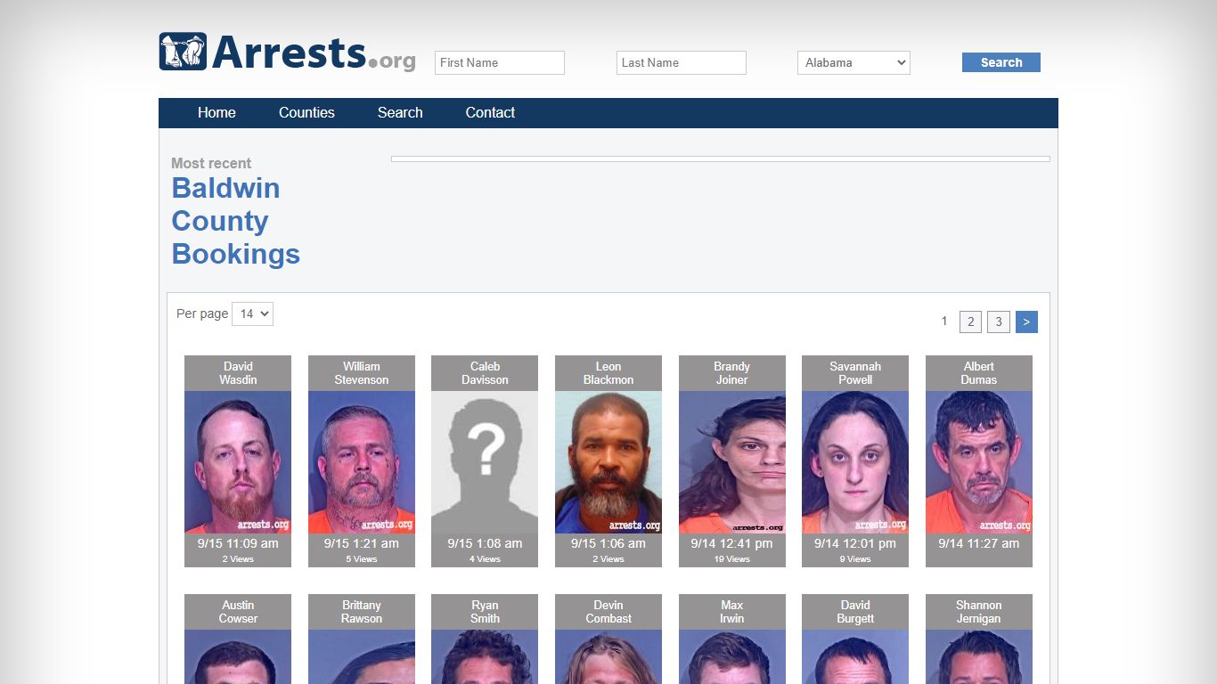 Baldwin County Arrests and Inmate Search